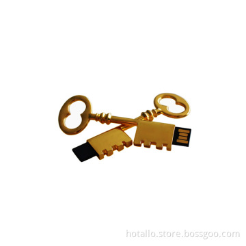 Metal Key Shape USB Flash Drive USB Memory